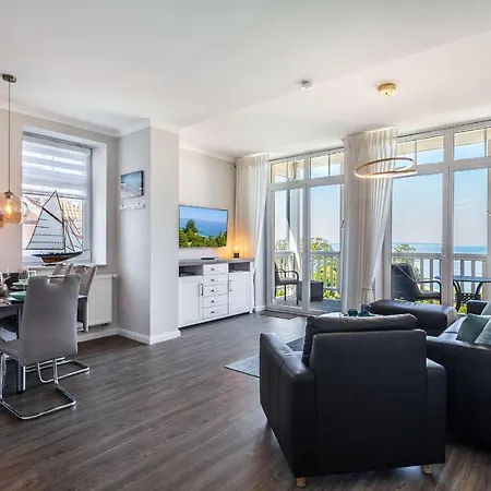 Traumhafter Meerblick Vom Balkon, Gratis Nutzung Vom Ahoi Erlebnisbad Und Sauna In Sellin - Bergfrieden Goehren (Ruegen)